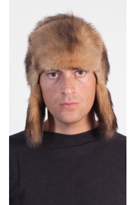 Polecat fur hat - Russian Style
